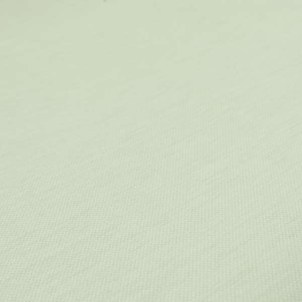 Tanga Superbly Soft Textured Plain Chenille Material White Colour Furnishing Upholstery Fabrics - Made To Measure Curtains