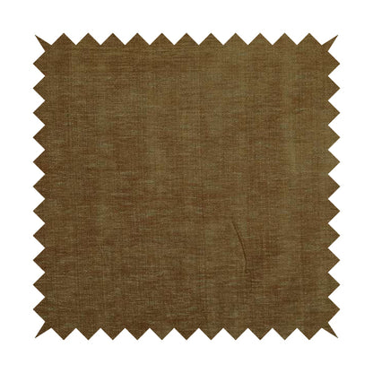 Tanga Superbly Soft Textured Plain Chenille Material Brown Colour Furnishing Upholstery Fabrics - Made To Measure Curtains