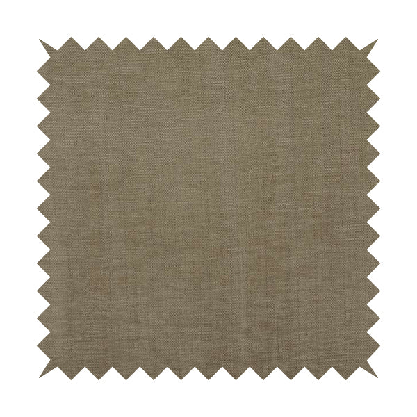 Tanga Superbly Soft Textured Plain Chenille Material Mink Colour Furnishing Upholstery Fabrics - Made To Measure Curtains