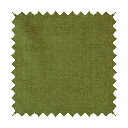 Tanga Superbly Soft Textured Plain Chenille Material Lime Green Colour Furnishing Upholstery Fabrics - Handmade Cushions