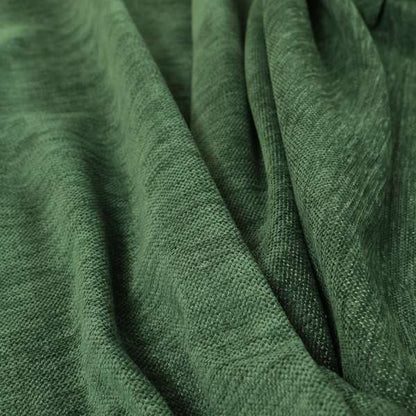 Tanga Superbly Soft Textured Plain Chenille Material Army Green Colour Furnishing Upholstery Fabrics