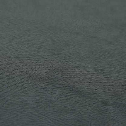 Tanisha Embossed Pattern Soft Velvet Upholstery Fabric In Grey Colour - Roman Blinds