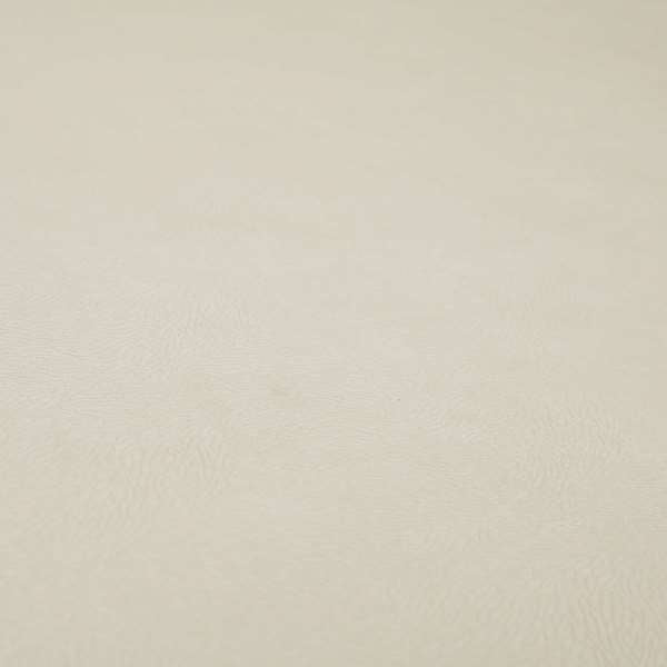 Tanisha Embossed Pattern Soft Velvet Upholstery Fabric In White Colour - Roman Blinds