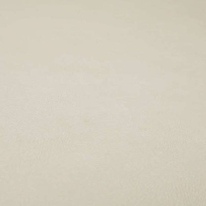 Tanisha Embossed Pattern Soft Velvet Upholstery Fabric In White Colour