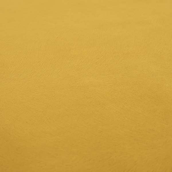 Tanisha Gold Yellow Colour Soft Velvet Upholstery Fabric In Embossed Self Pattern Design - Handmade Cushions