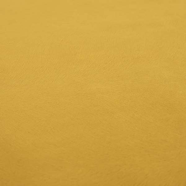 Tanisha Gold Yellow Colour Soft Velvet Upholstery Fabric In Embossed Self Pattern Design - Made To Measure Curtains