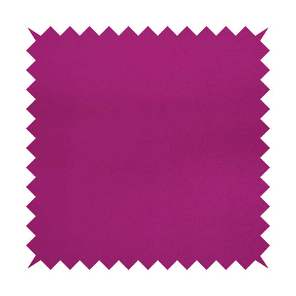 Tanisha Bright Pink Colour Soft Velvet Upholstery Fabric In Embossed Self Pattern Design