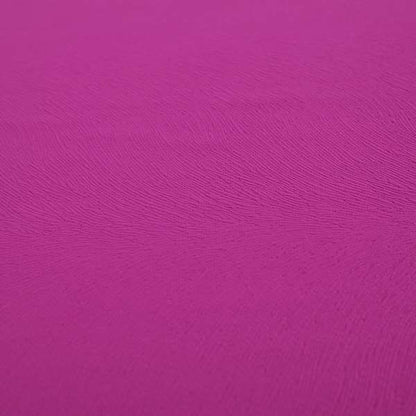 Tanisha Bright Pink Colour Soft Velvet Upholstery Fabric In Embossed Self Pattern Design - Handmade Cushions