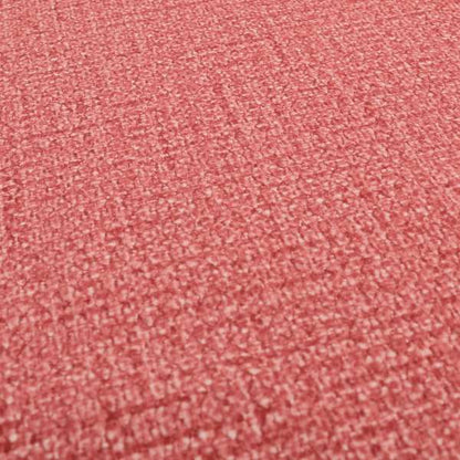 Tapini Designer Soft Textured Printed Velvet Fabric Red Colour Furnishing Interior Fabric