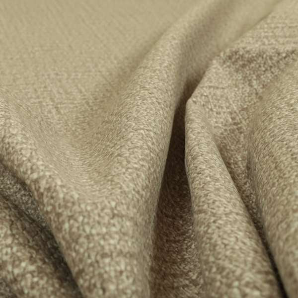 Tapini Designer Soft Textured Printed Velvet Fabric Brown Colour Furnishing Interior Fabric