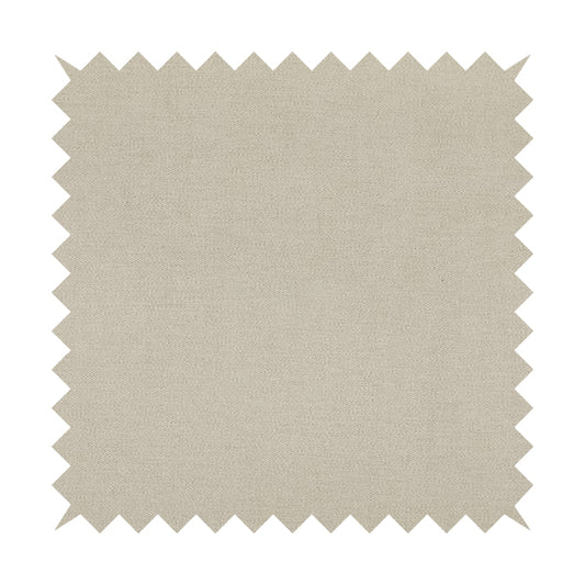 Toronto Thick Durable Soft Chenille Fabric In Ivory Colour Furnishing Fabrics