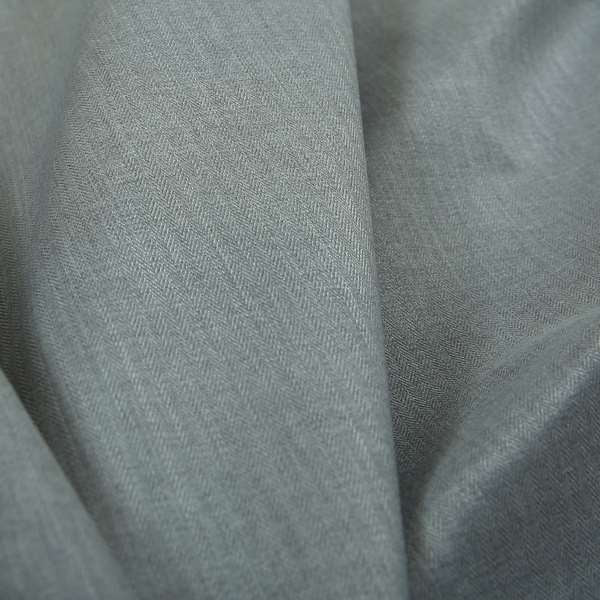 Torwood Soft Wool Chenille Upholstery Furnishings Fabric In Silver Colour