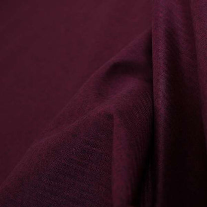 Torwood Soft Wool Chenille Upholstery Furnishings Fabric In Burgundy Colour