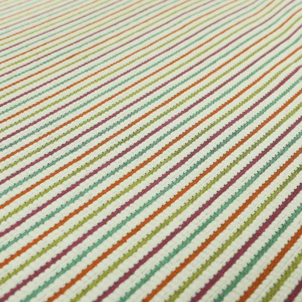 Turin Woven Chenille Textured Like Corduroy Upholstery Fabric In Multi Colour - Made To Measure Curtains