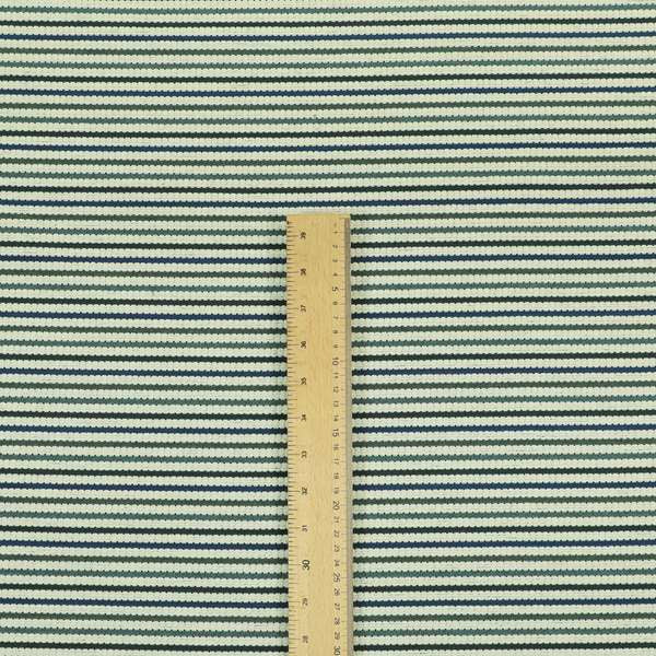 Turin Woven Chenille Textured Like Corduroy Upholstery Fabric In Blue Colour - Roman Blinds