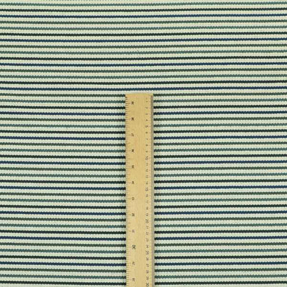 Turin Woven Chenille Textured Like Corduroy Upholstery Fabric In Blue Colour - Roman Blinds