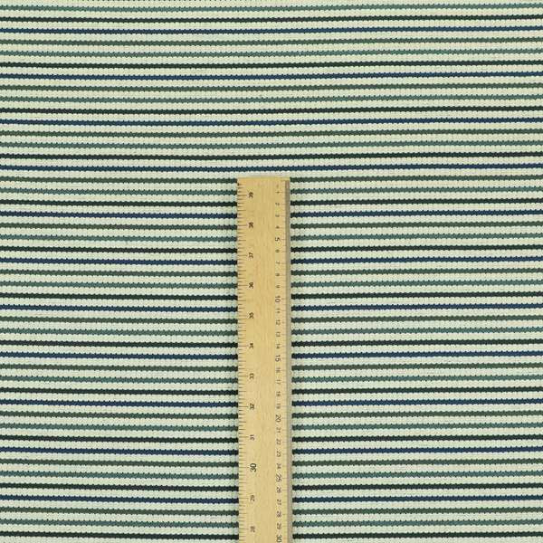 Turin Woven Chenille Textured Like Corduroy Upholstery Fabric In Blue Colour