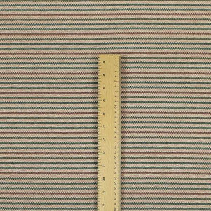 Turin Woven Chenille Textured Like Corduroy Upholstery Fabric In Pink Colour
