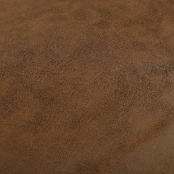 Utah Suede Leather Effect Soft Grain Look Finish Upholstery Material In Tan Colour