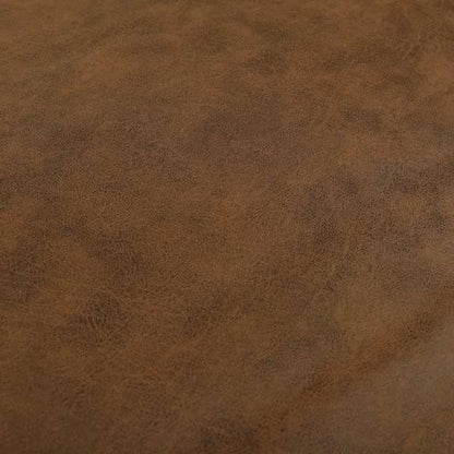 Utah Suede Leather Effect Soft Grain Look Finish Upholstery Material In Tan Colour