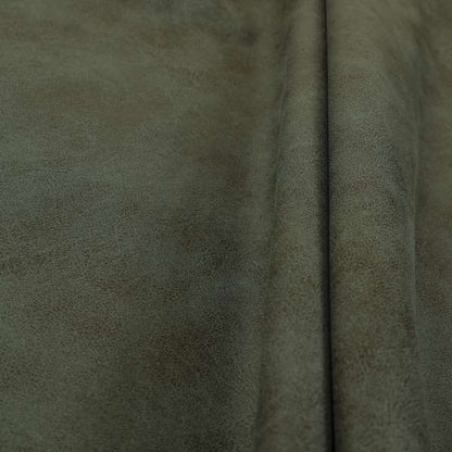 Utah Suede Leather Effect Soft Grain Look Finish Upholstery Material In Grey Colour