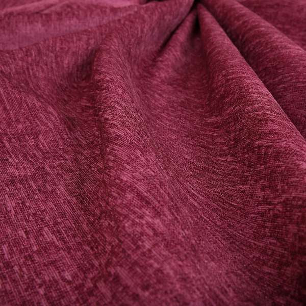 Softy Shiny Chenille Upholstery Furnishing Fabric In Pink Mulberry Colour VAL260416-61