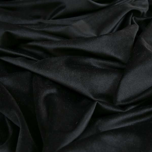 Venice Velvet Fabrics In Black Colour Furnishing Upholstery Velvet Fabric - Made To Measure Curtains