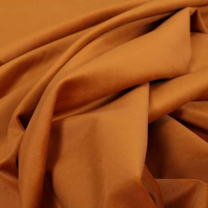 Venice Velvet Fabrics In Orange Colour Furnishing Upholstery Velvet Fabric - Handmade Cushions