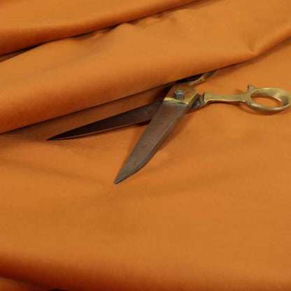 Venice Velvet Fabrics In Orange Colour Furnishing Upholstery Velvet Fabric