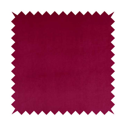 Venice Velvet Fabrics In Lipstick Pink Colour Furnishing Upholstery Velvet Fabric - Roman Blinds