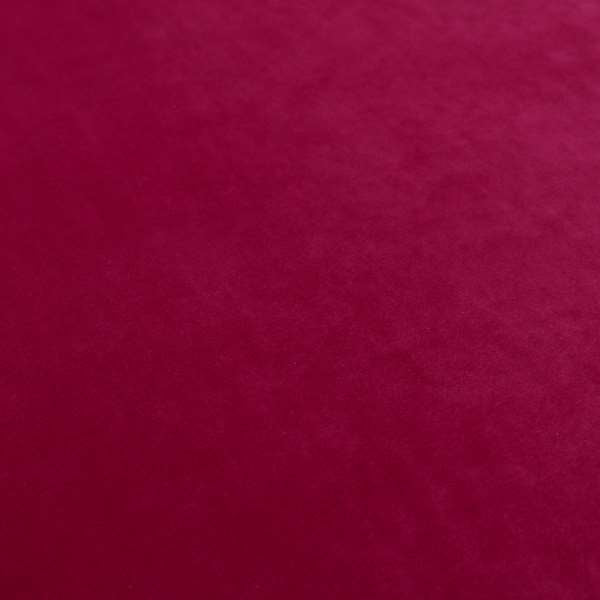 Venice Velvet Fabrics In Lipstick Pink Colour Furnishing Upholstery Velvet Fabric - Roman Blinds