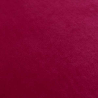 Venice Velvet Fabrics In Lipstick Pink Colour Furnishing Upholstery Velvet Fabric - Roman Blinds