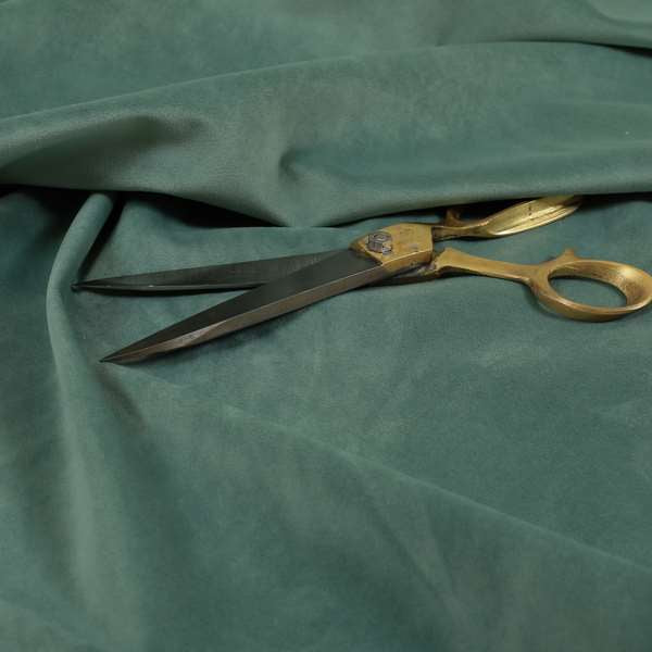 Venice Velvet Fabrics In Aqua Colour Furnishing Upholstery Velvet Fabric - Roman Blinds