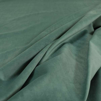 Venice Velvet Fabrics In Aqua Colour Furnishing Upholstery Velvet Fabric - Roman Blinds