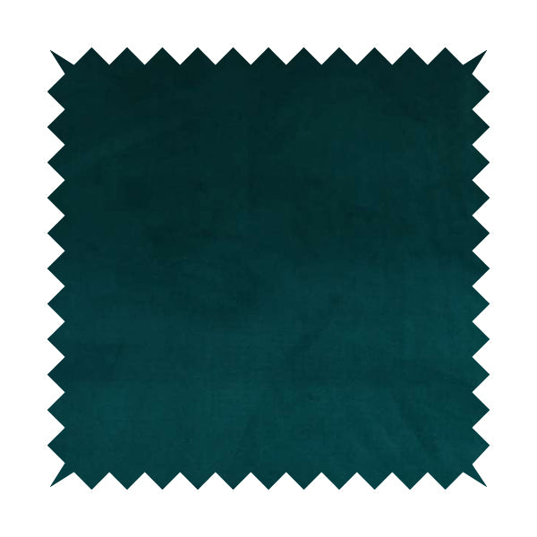 Venice Velvet Fabrics In Teal Colour Furnishing Upholstery Velvet Fabric - Roman Blinds