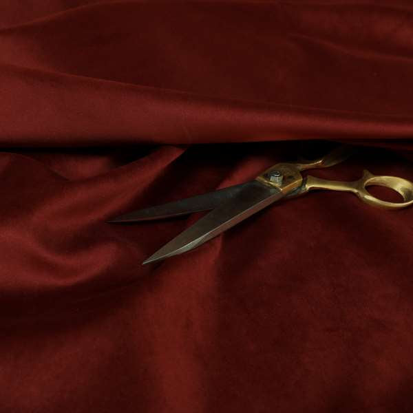 Venice Velvet Fabrics In Burgundy Colour Furnishing Upholstery Velvet Fabric - Made To Measure Curtains