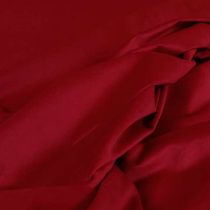 Venice Velvet Fabrics In Red Colour Furnishing Upholstery Velvet Fabric - Roman Blinds