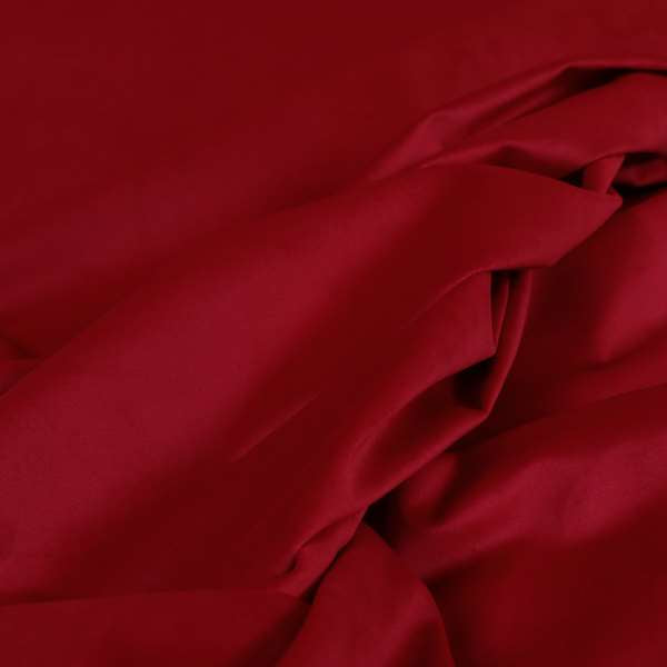 Venice Velvet Fabrics In Red Colour Furnishing Upholstery Velvet Fabric - Handmade Cushions