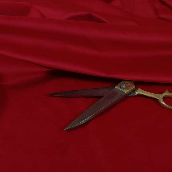 Venice Velvet Fabrics In Red Colour Furnishing Upholstery Velvet Fabric