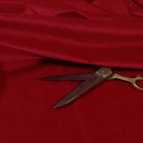 Venice Velvet Fabrics In Red Colour Furnishing Upholstery Velvet Fabric - Handmade Cushions