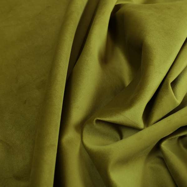 Venice Velvet Fabrics In Green Colour Furnishing Upholstery Velvet Fabric - Handmade Cushions