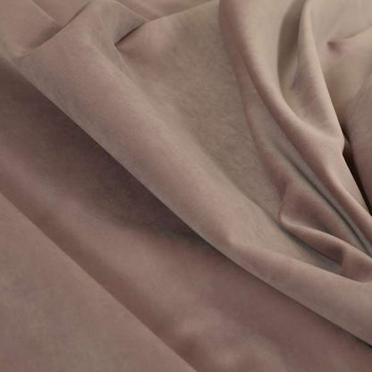 Venice Velvet Fabrics In Soft Pink Colour Furnishing Upholstery Velvet Fabric - Roman Blinds
