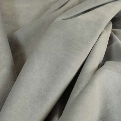 Venice Velvet Fabrics In Silver Colour Furnishing Upholstery Velvet Fabric - Made To Measure Curtains