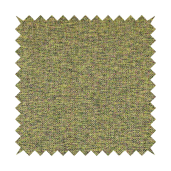 Verona Unique Textured Basket Weave Heavyweight Upholstery Fabric In Green Purple Colour - Roman Blinds