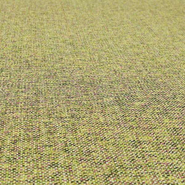 Verona Unique Textured Basket Weave Heavyweight Upholstery Fabric In Green Purple Colour - Made To Measure Curtains