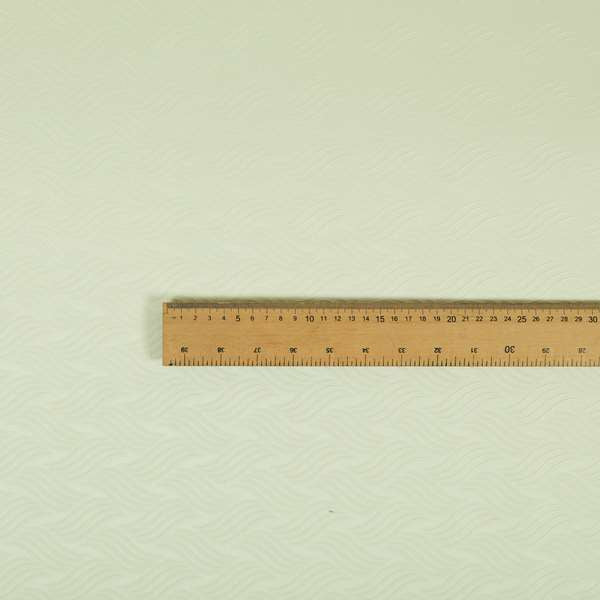 Waldorf Designer Vinyl Pattern Faux Leather Upholstery Fabric In White