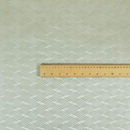 Waldorf Designer Vinyl Pattern Faux Leather Upholstery Fabric In Silver