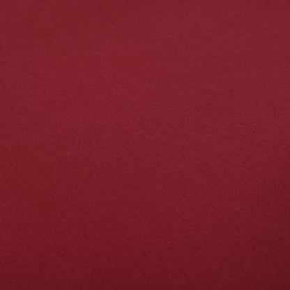 Wiltshire Plain Poly Cotton Flat Weave Upholstery Curtains Fabric In Red Colour - Roman Blinds