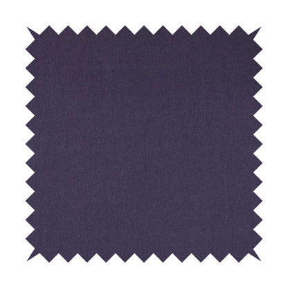 Wiltshire Plain Poly Cotton Flat Weave Upholstery Curtains Fabric In Purple Colour - Handmade Cushions