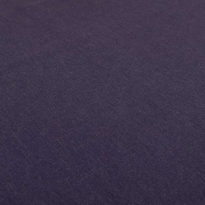 Wiltshire Plain Poly Cotton Flat Weave Upholstery Curtains Fabric In Purple Colour - Made To Measure Curtains